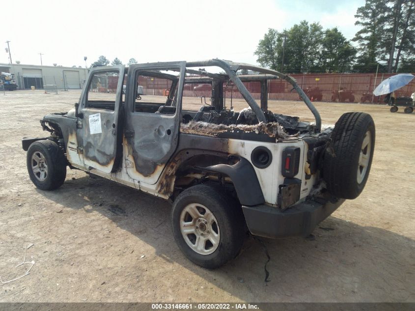 2013 JEEP WRANGLER UNLIMITED SPORT RHD 1C4BJWKG0DL630382