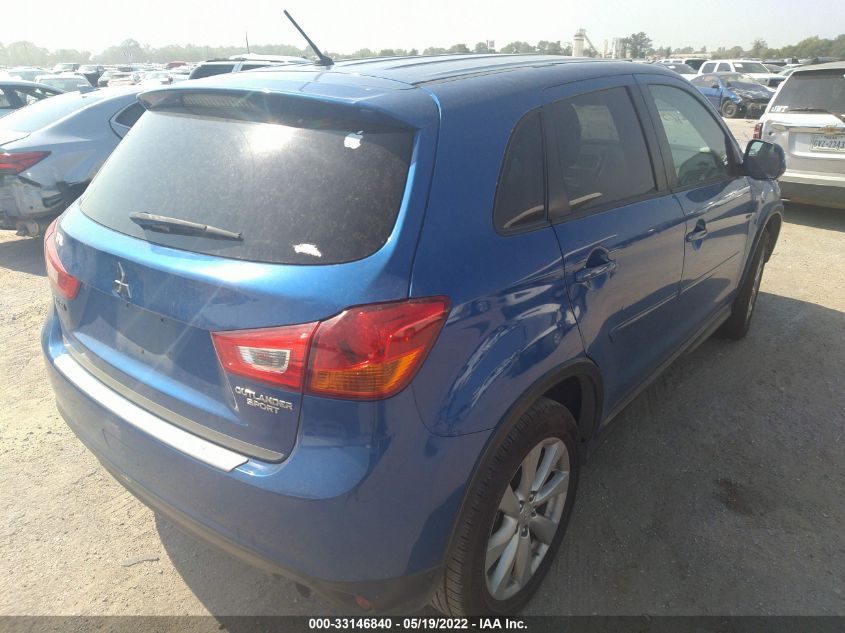 2015 MITSUBISHI OUTLANDER SPORT ES 4A4AP3AU8FE005339