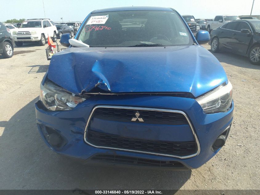 2015 MITSUBISHI OUTLANDER SPORT ES 4A4AP3AU8FE005339