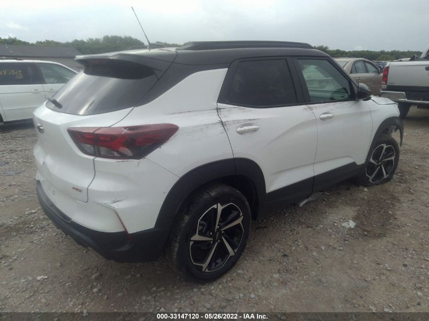 2022 CHEVROLET TRAILBLAZER RS KL79MTSL2NB037273