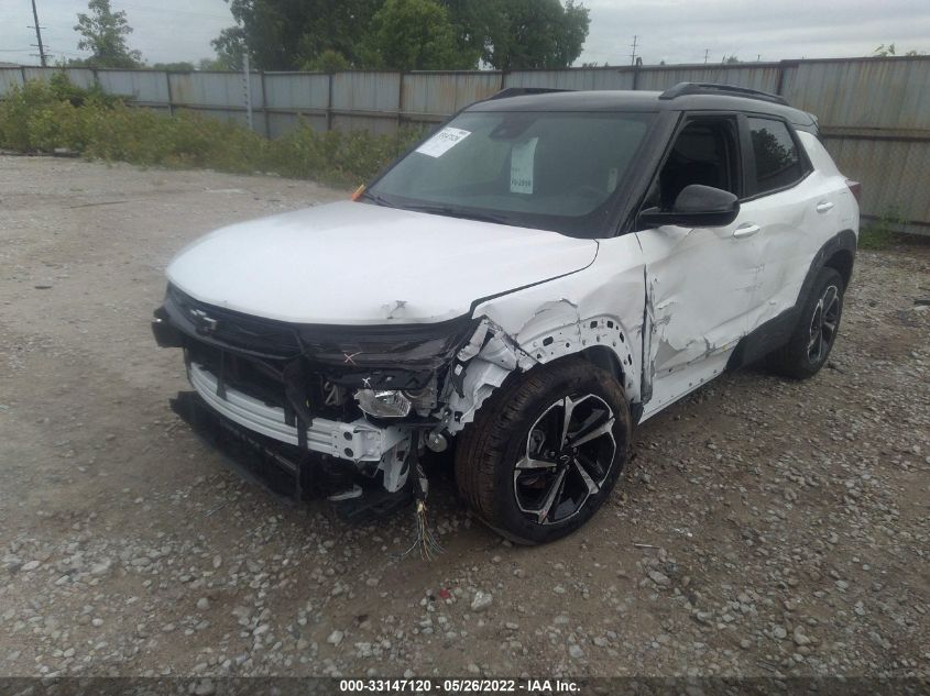 2022 CHEVROLET TRAILBLAZER RS KL79MTSL2NB037273