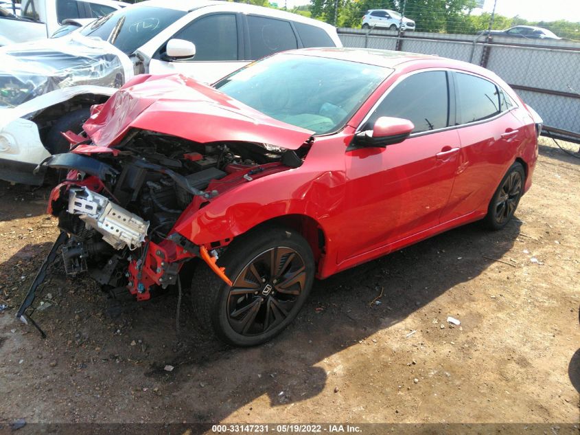 2018 HONDA CIVIC HATCHBACK EX SHHFK7H5XJU237089