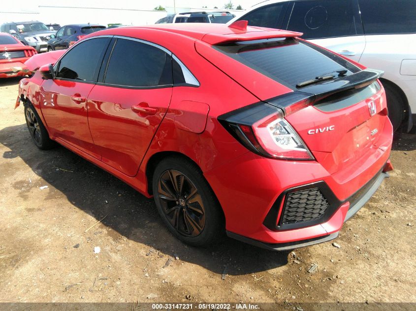 2018 HONDA CIVIC HATCHBACK EX SHHFK7H5XJU237089