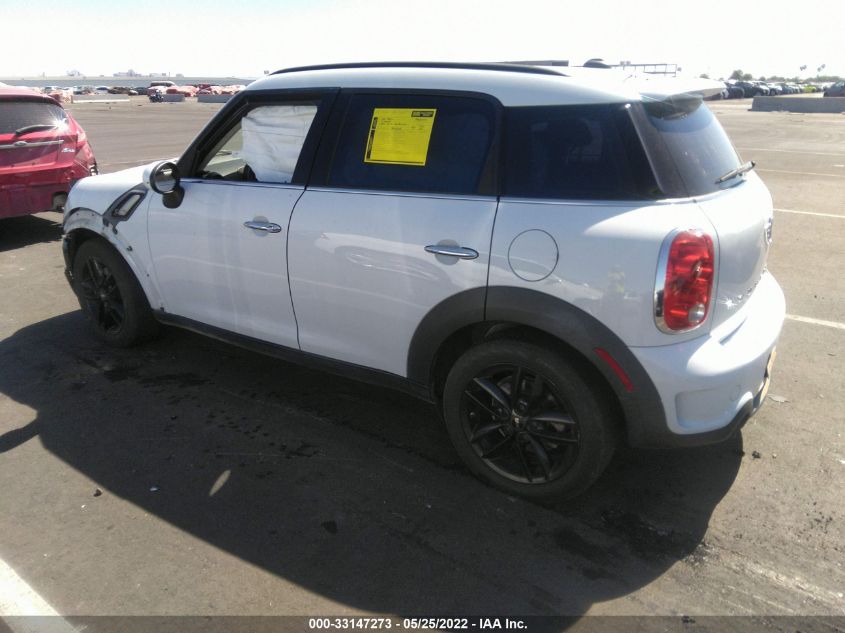 2016 MINI COOPER COUNTRYMAN S WMWZC3C51GWT11030