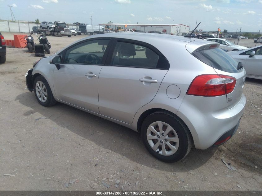 2013 KIA RIO LX KNADM5A37D6163255