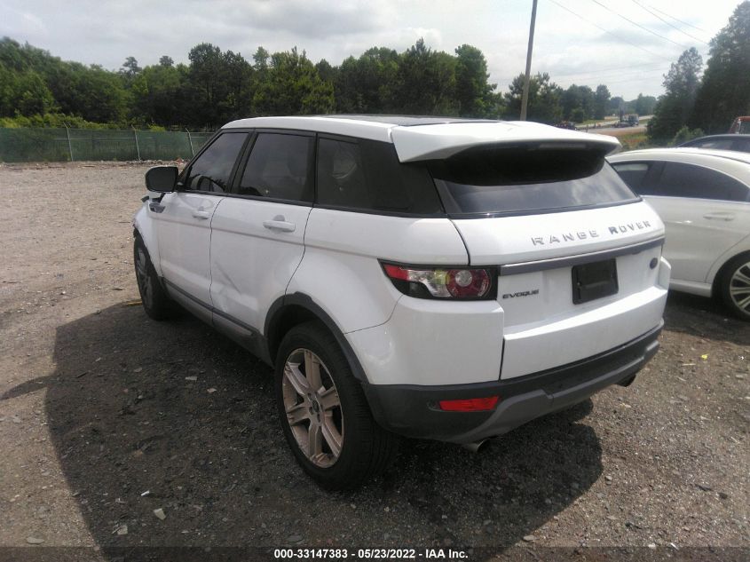 2013 LAND ROVER RANGE ROVER EVOQUE PURE PLUS SALVP2BG9DH849292