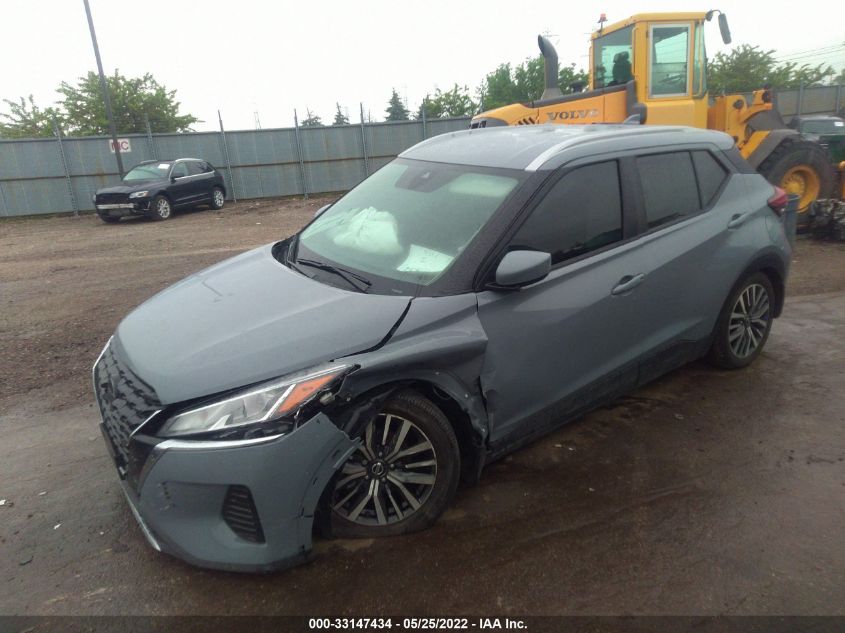 2021 NISSAN KICKS SV 3N1CP5CVXML566112