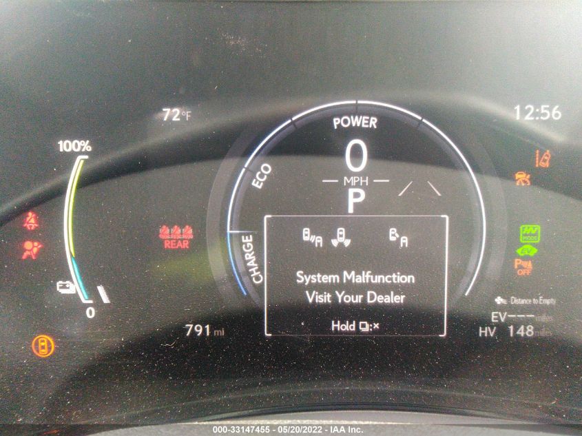 2022 LEXUS NX NX 450H+ LUXURY JTJHKCFZ2N2004533