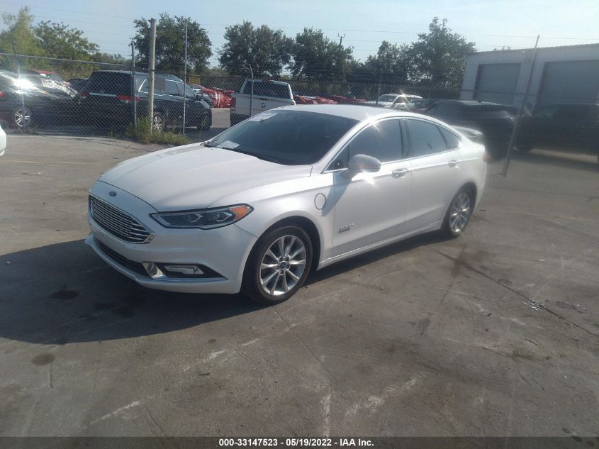 2017 FORD FUSION ENERGI TITANIUM PHEV 3FA6P0SU6HR253931