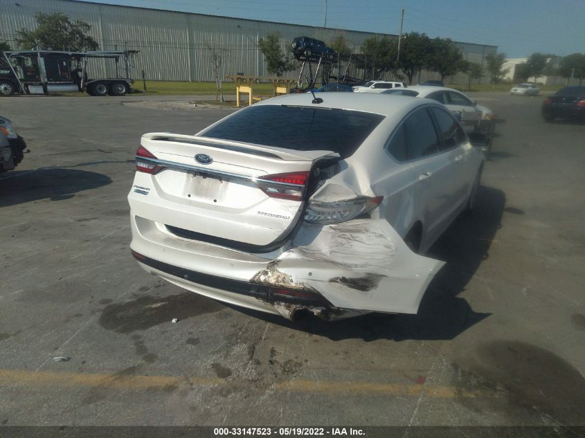 2017 FORD FUSION ENERGI TITANIUM PHEV 3FA6P0SU6HR253931