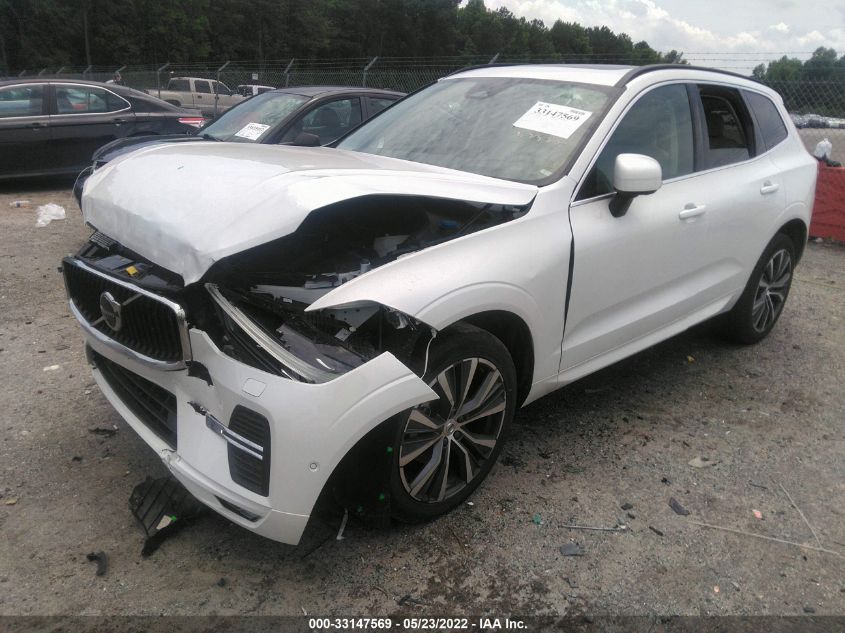 2022 VOLVO XC60 MOMENTUM YV4L12DK5N1901400
