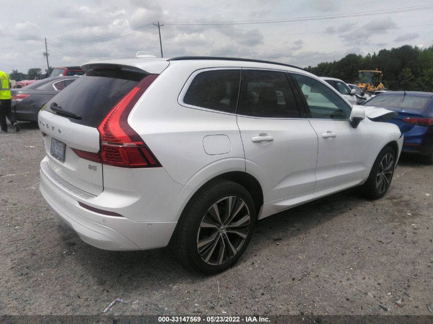 2022 VOLVO XC60 MOMENTUM YV4L12DK5N1901400