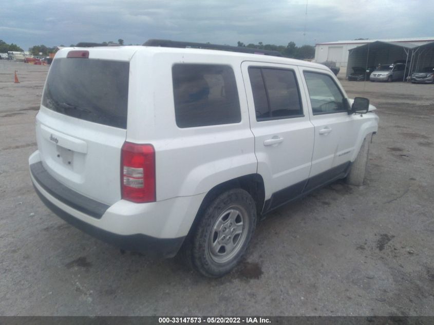 2016 JEEP PATRIOT SPORT 1C4NJPBA3GD670131