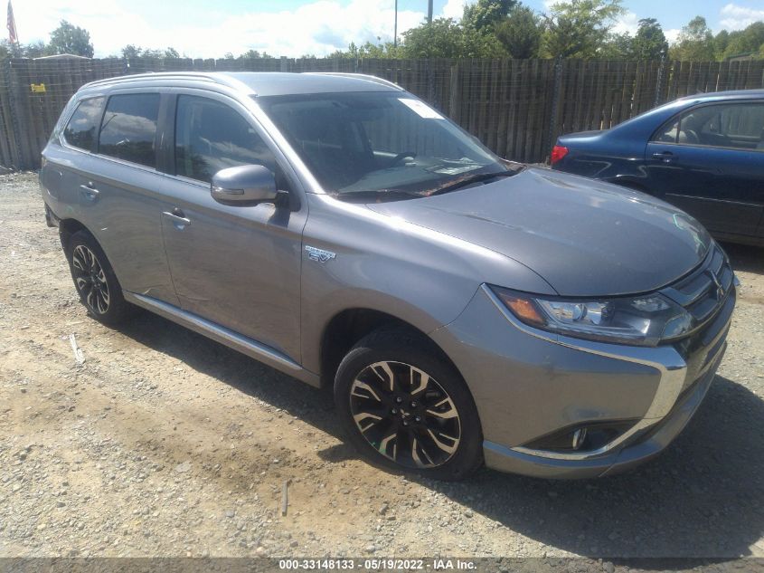 2018 MITSUBISHI OUTLANDER PHEV SEL/GT JA4J24A56JZ027856