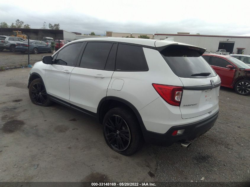 2021 HONDA PASSPORT SPORT 5FNYF8H28MB021305