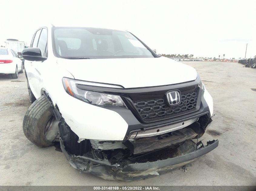 2021 HONDA PASSPORT SPORT 5FNYF8H28MB021305