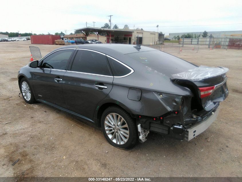 2015 TOYOTA AVALON HYBRID LIMITED 4T1BD1EB5FU036387