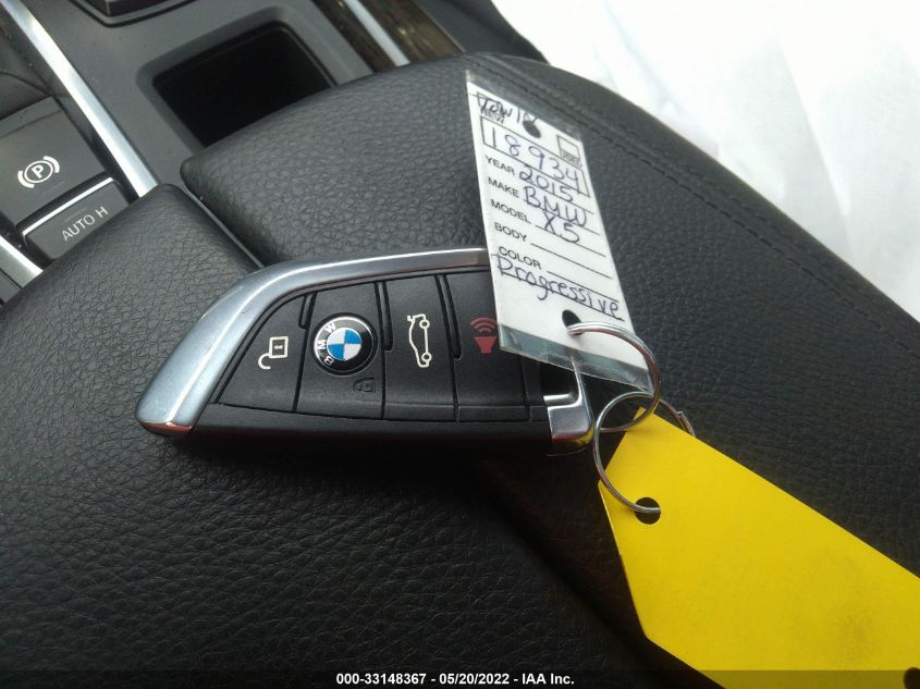 2015 BMW X5 XDRIVE35I 5UXKR0C59F0P07434