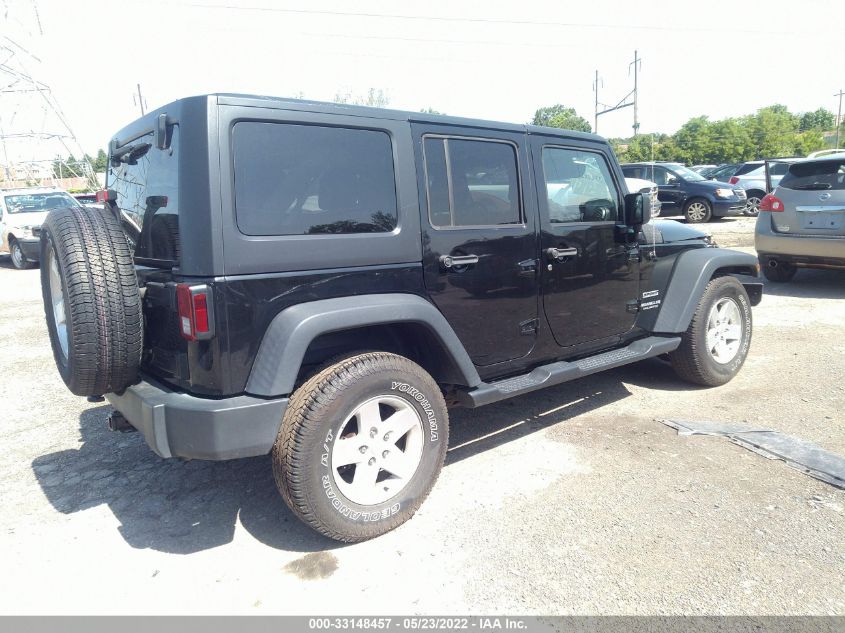 2016 JEEP WRANGLER UNLIMITED SPORT 1C4BJWDG9GL133185
