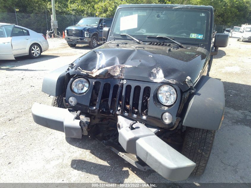 2016 JEEP WRANGLER UNLIMITED SPORT 1C4BJWDG9GL133185