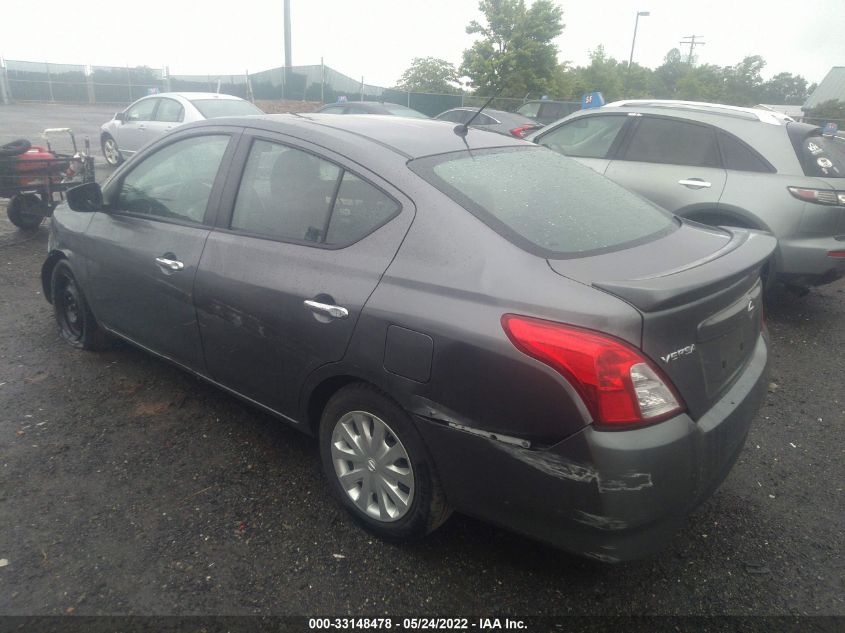 2019 NISSAN VERSA SEDAN SV 3N1CN7AP9KL872608
