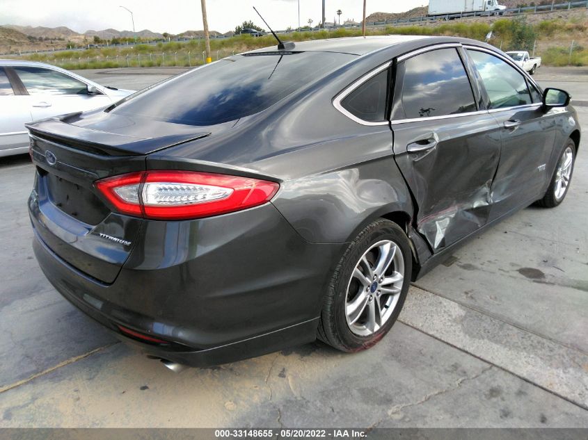 2016 FORD FUSION ENERGI TITANIUM 3FA6P0SU3GR283726