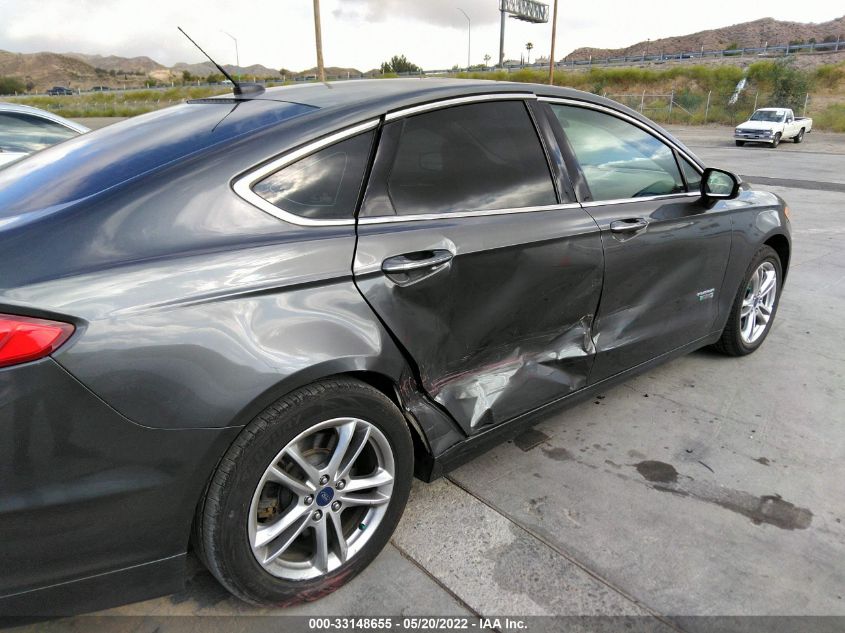 2016 FORD FUSION ENERGI TITANIUM 3FA6P0SU3GR283726