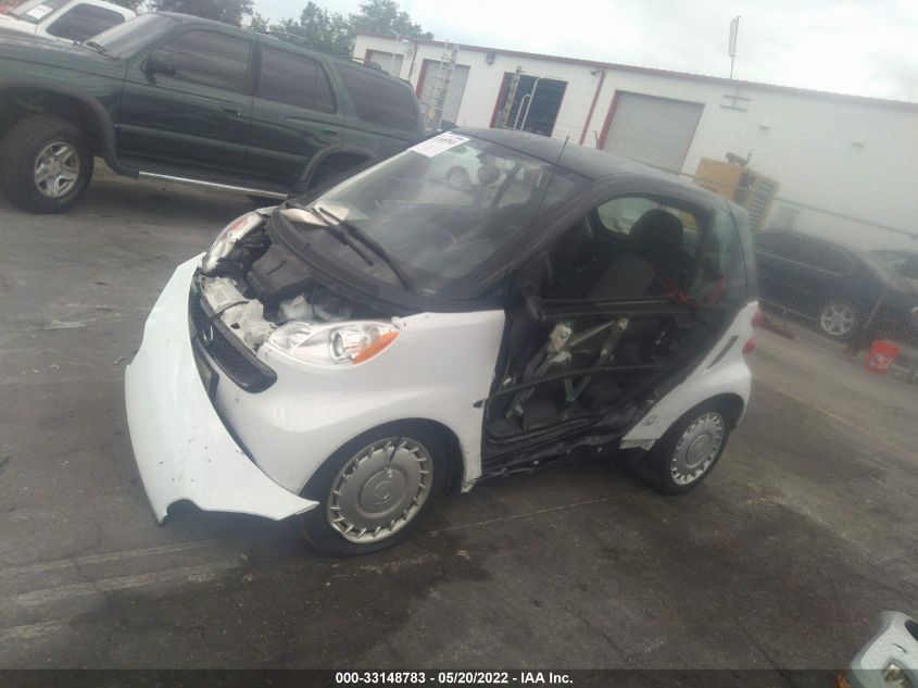 2013 SMART FORTWO PURE/PASSION WMEEJ3BA4DK687733
