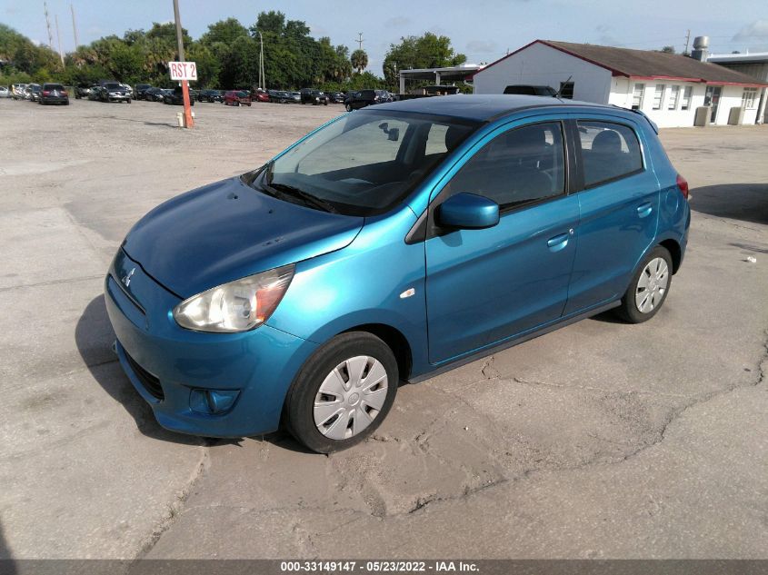 2015 MITSUBISHI MIRAGE DE/RF ML32A3HJ8FH059296
