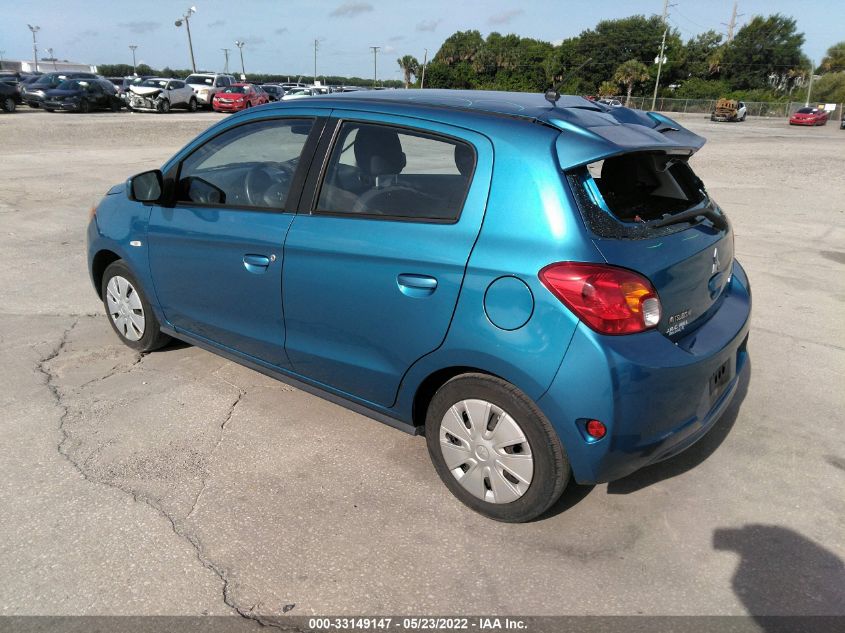 2015 MITSUBISHI MIRAGE DE/RF ML32A3HJ8FH059296