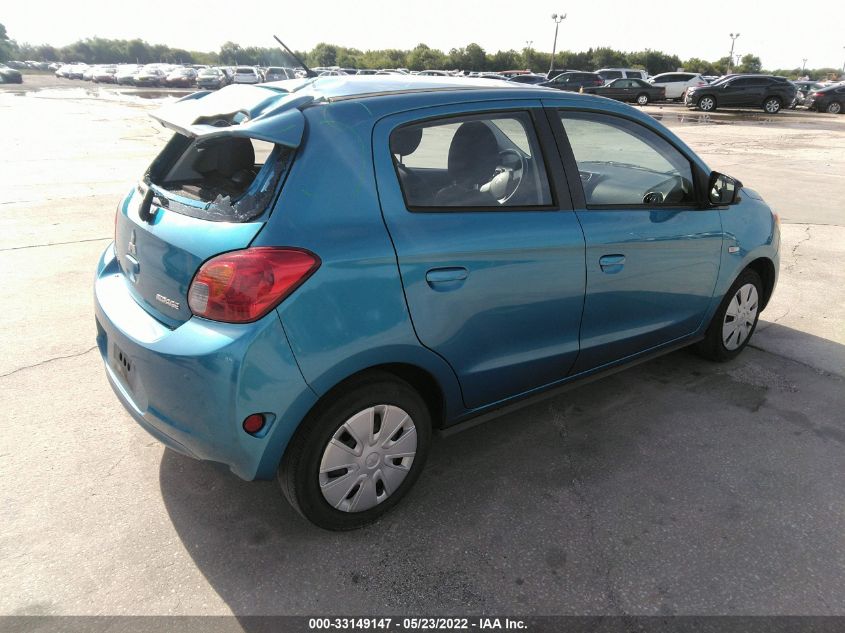 2015 MITSUBISHI MIRAGE DE/RF ML32A3HJ8FH059296