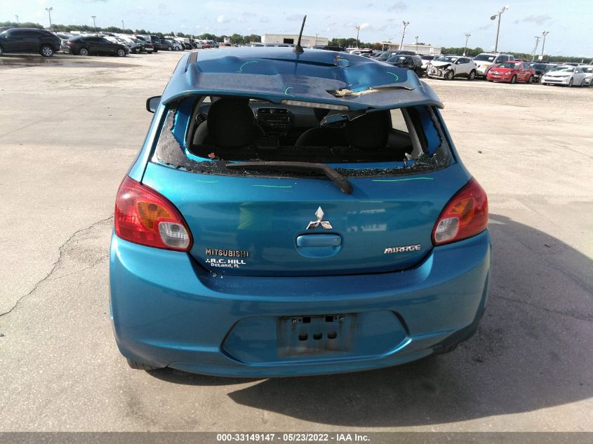 2015 MITSUBISHI MIRAGE DE/RF ML32A3HJ8FH059296
