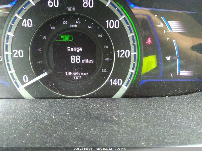 2014 HONDA ACCORD HYBRID 1HGCR6F32EA001015