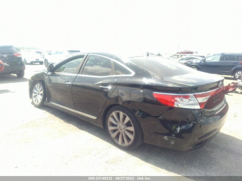 2013 HYUNDAI AZERA KMHFH4JG7DA243192