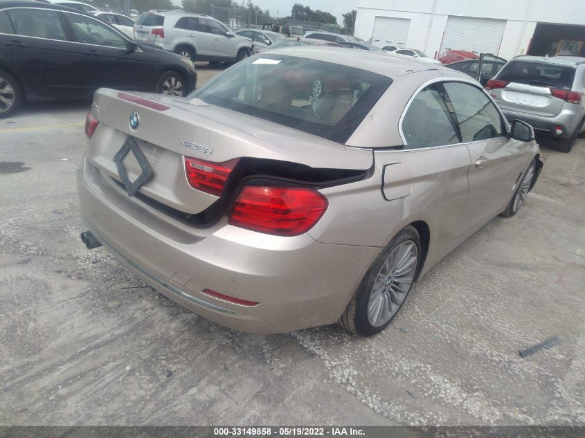 2014 BMW 4 SERIES 428I WBA3V5C51EJ968979