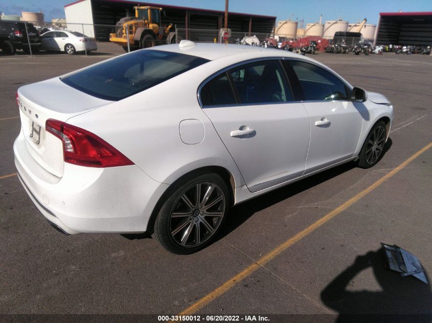 2016 VOLVO S60 INSCRIPTION PREMIER LYV402FK0GB112803