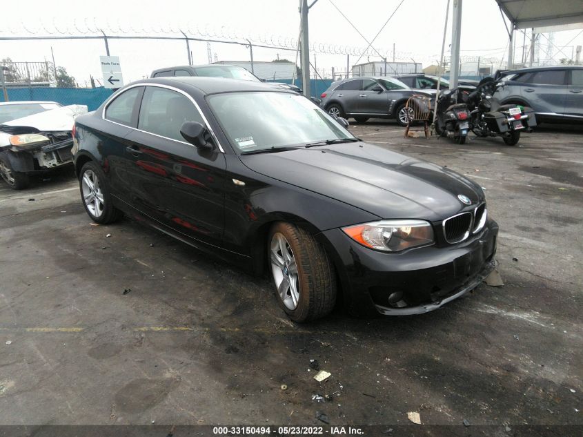 2013 BMW 1 SERIES 128I WBAUP7C5XDVP25818