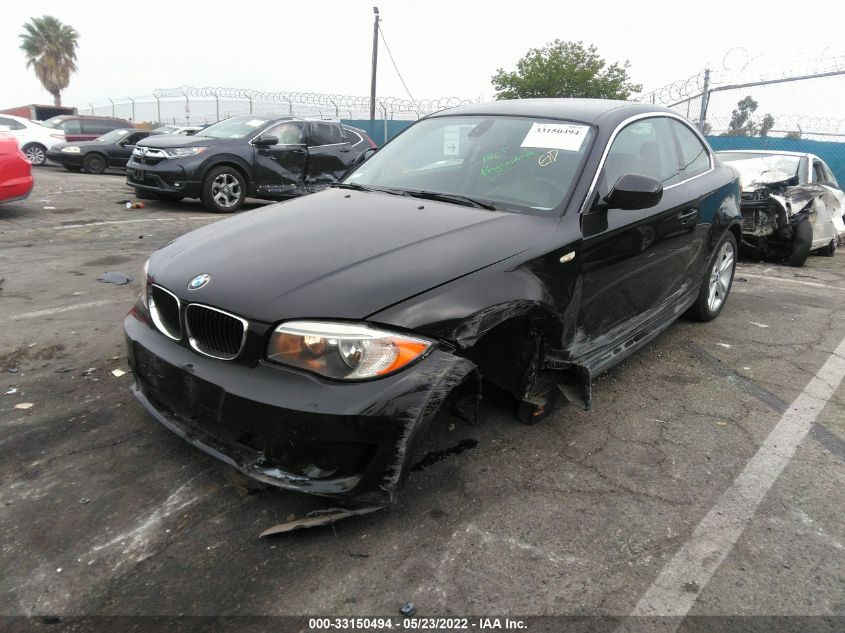 2013 BMW 1 SERIES 128I WBAUP7C5XDVP25818
