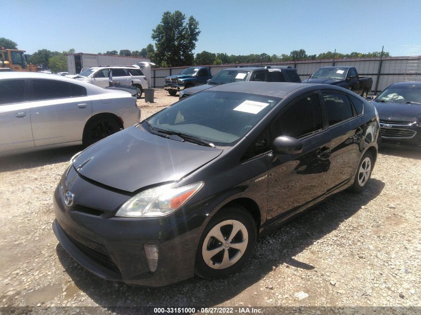 2013 TOYOTA PRIUS ONE/TWO/THREE/FOUR/FIVE JTDKN3DU9D5596758