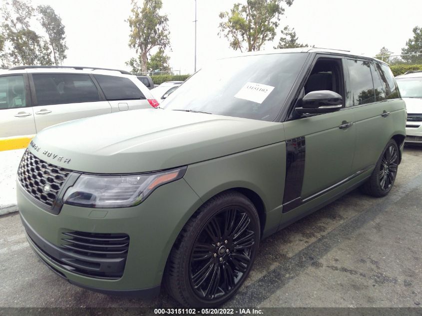 2021 LAND ROVER RANGE ROVER WESTMINSTER SALGS2RU0MA448189
