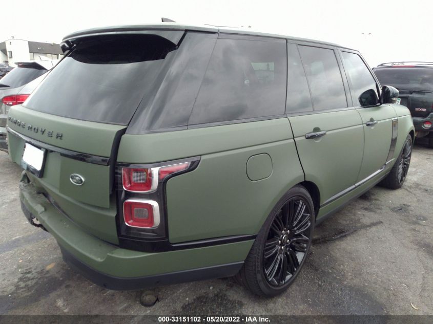 2021 LAND ROVER RANGE ROVER WESTMINSTER SALGS2RU0MA448189