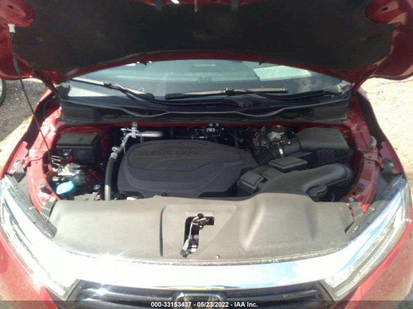 2022 HONDA ODYSSEY ELITE 5FNRL6H94NB043463