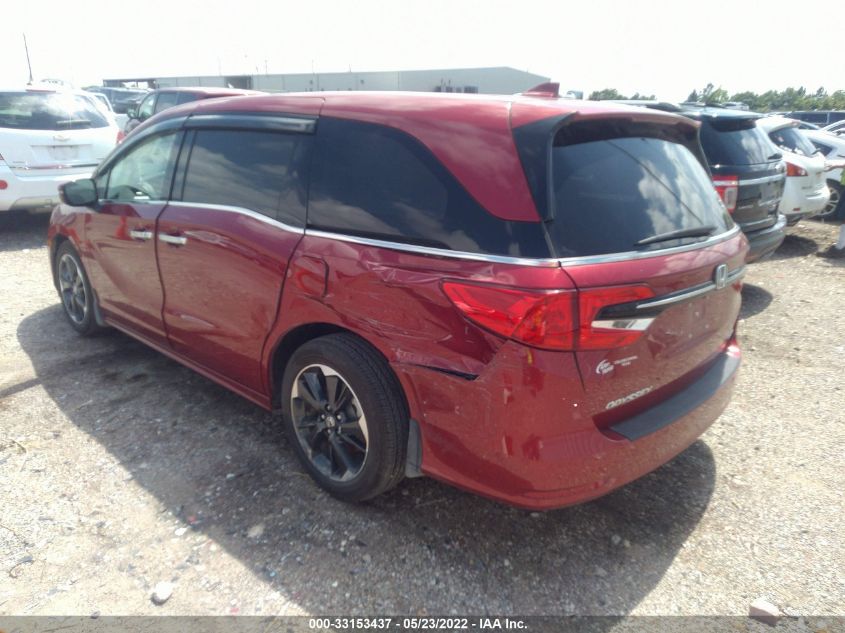 2022 HONDA ODYSSEY ELITE 5FNRL6H94NB043463