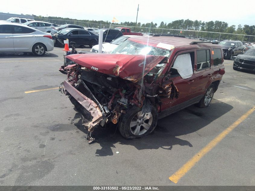 2017 JEEP PATRIOT LATITUDE 1C4NJPFA6HD160898