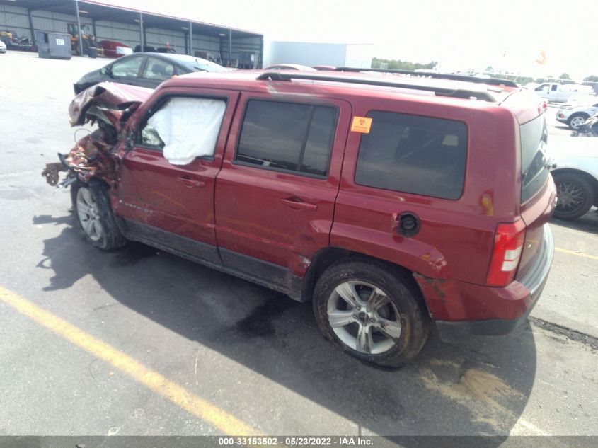 2017 JEEP PATRIOT LATITUDE 1C4NJPFA6HD160898