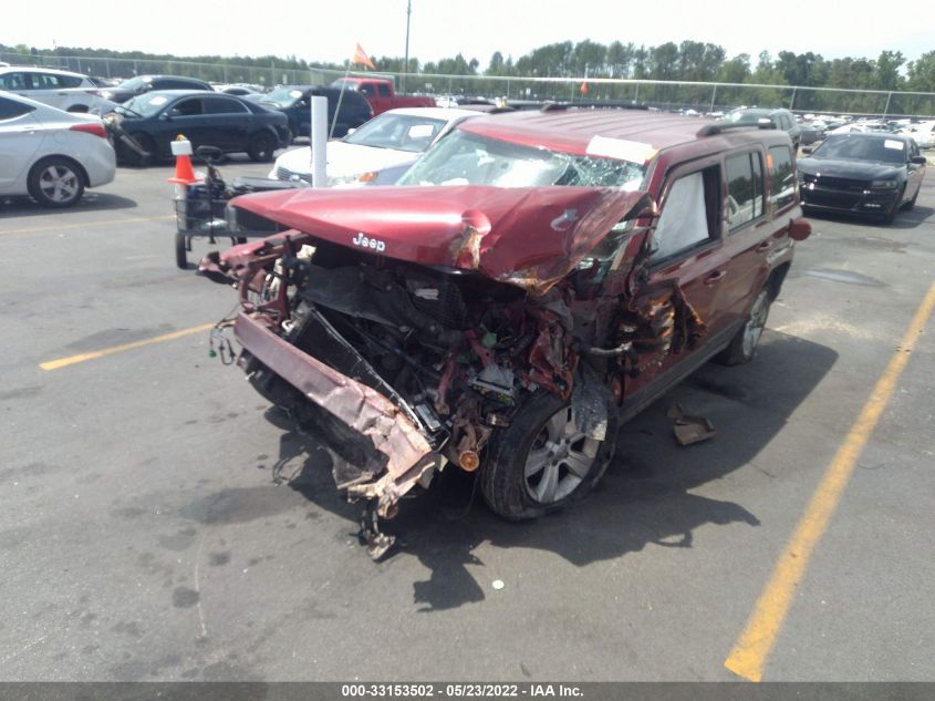 2017 JEEP PATRIOT LATITUDE 1C4NJPFA6HD160898