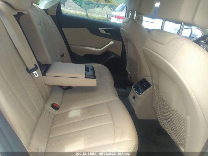 2018 AUDI A4 PREMIUM/TECH PREMIUM WAUKMAF49JA029731