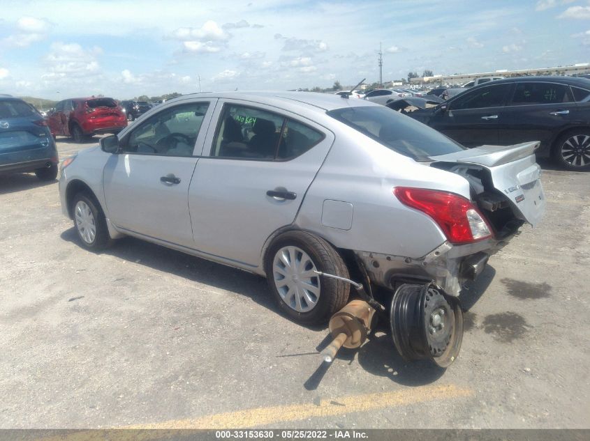 2018 NISSAN VERSA SEDAN S PLUS 3N1CN7APXJL825666