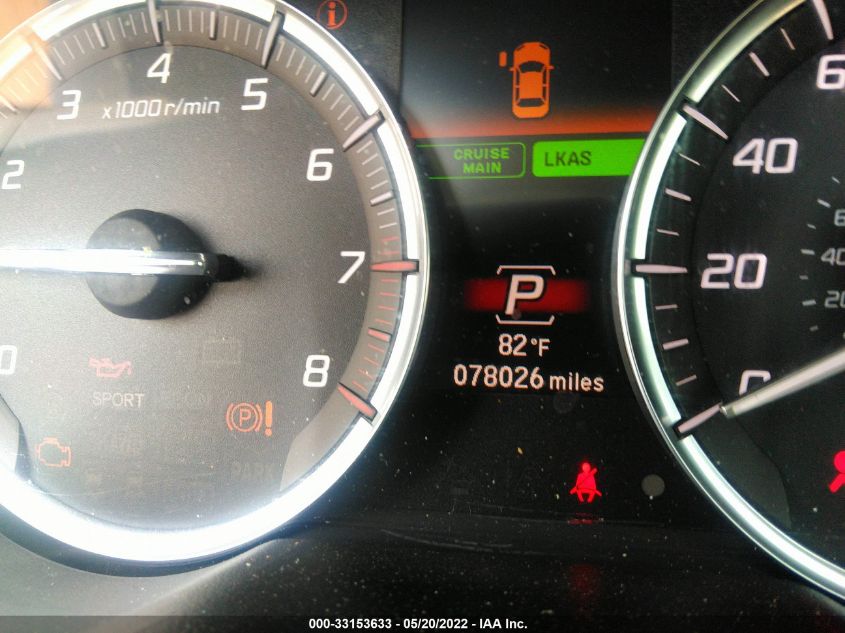 2015 ACURA TLX V6 TECH 19UUB2F50FA010977