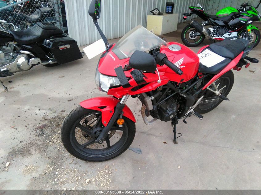 2013 HONDA CBR250 R MLHMC4107D5300557